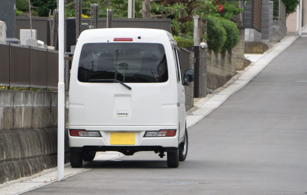 車内で嘔吐が発生したら安全な場所に停車する