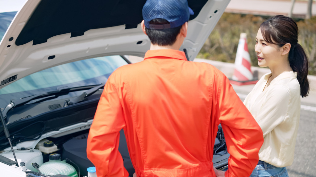 車両トラブルに強いのがJAF