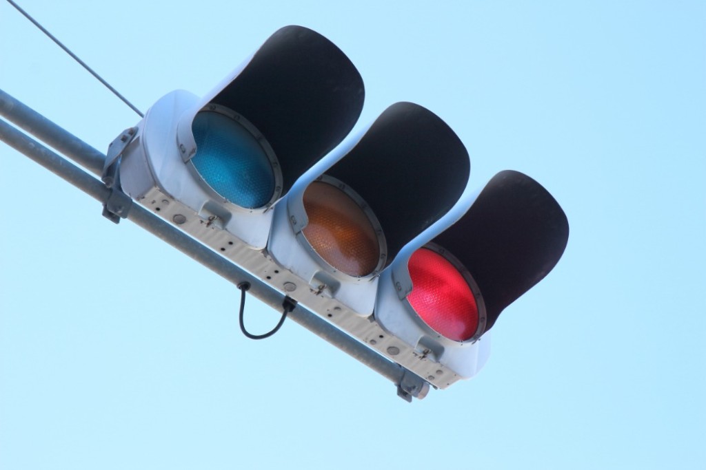 赤色点滅信号の意味