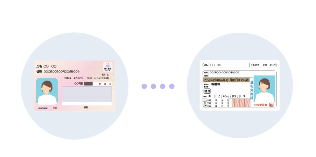 住所変更、運転免許証とマイナ免許証2枚持ち